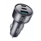 JOYROOM JR-CCN19 12-24/5V 65W 2xUSB-C + USB-A autós adapter