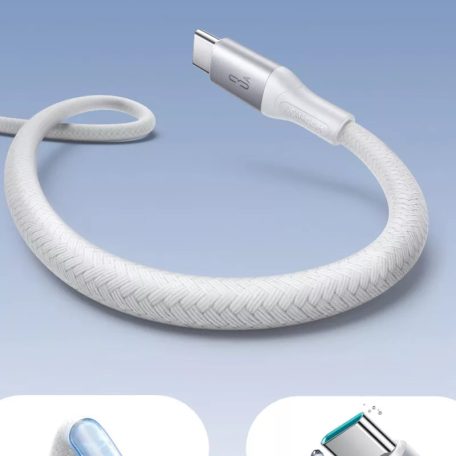 CB-329.02 USB-A dugó/USB-C dugó 3A 2m fehér kábel -JOYROOM